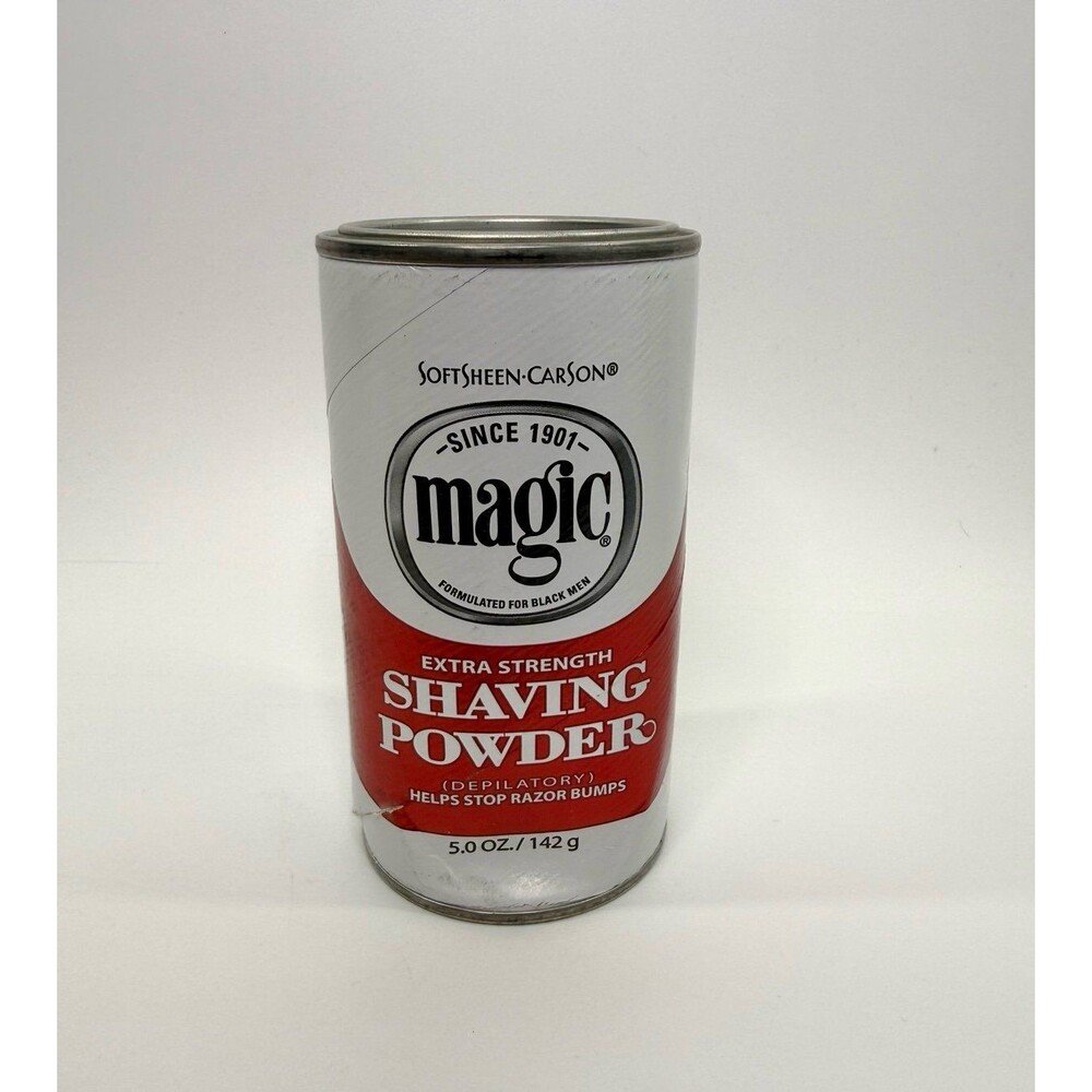 SoftSheen Carson Magic Shaving Powder Extra Strength Shave 5 oz Dented Can New